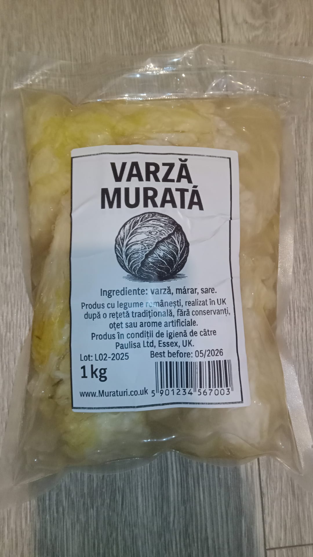 Varză murată 1 kg